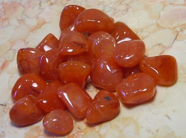 сердолик обработанный